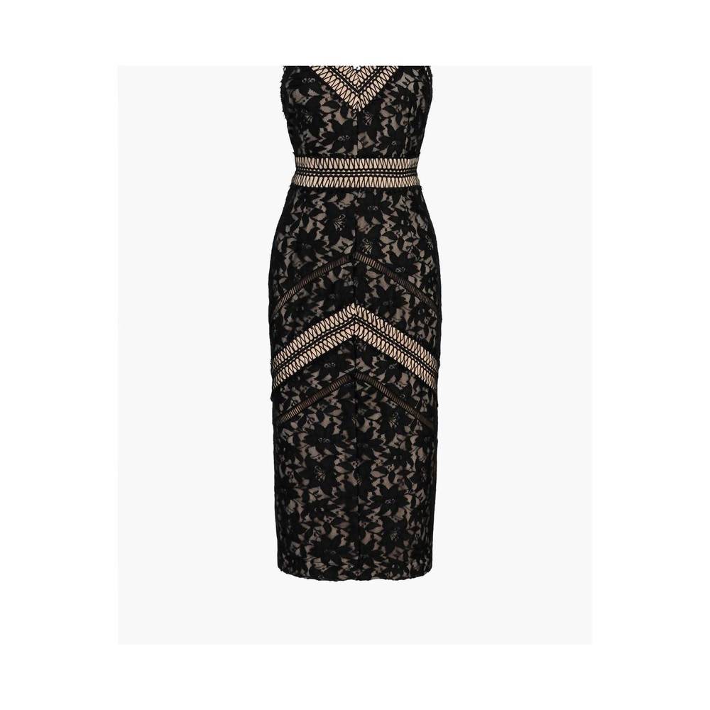 NEW ADELYN RAE trixxi knit lace pencil dress in black - Picture 2 of 4
